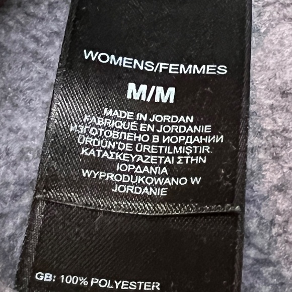 The North Face Purple Hoodie Pullover Button Collar Hood Ski Soft Cozy Size M - Picture 15 of 15